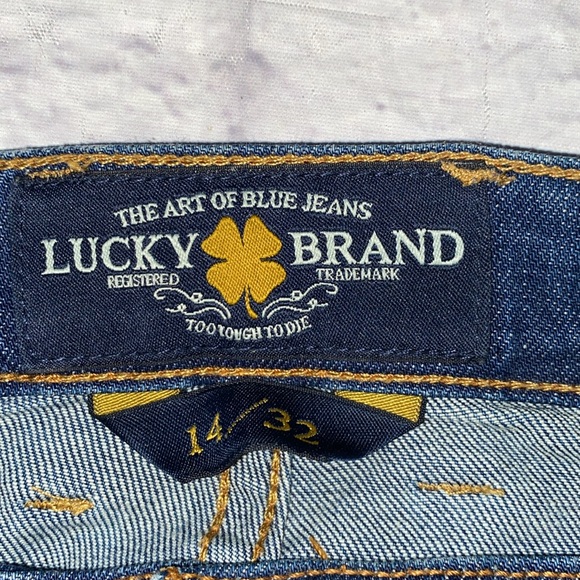 Lucky Brand Easy Rider Crop - Size 14 - Picture 4 of 6